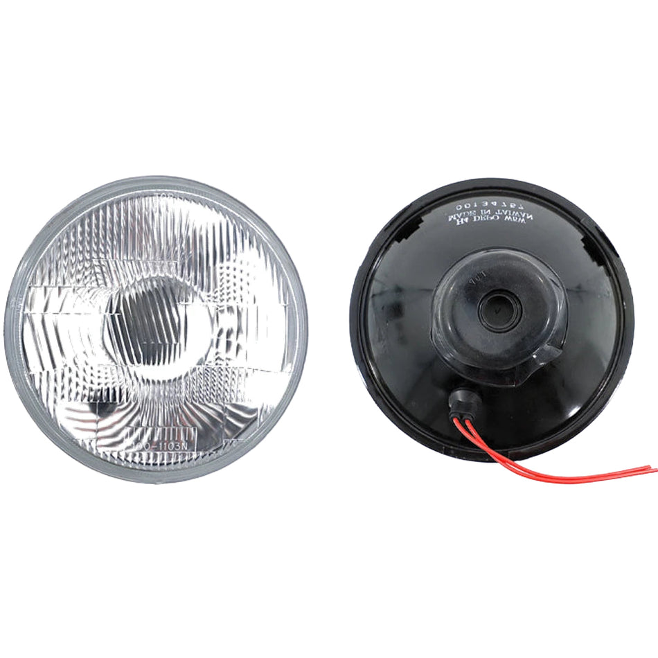 Mitsubishi Pajero NG (1989 - 1990) Semi-Sealed Beam Halogen OEM Style Headlights LH + RH