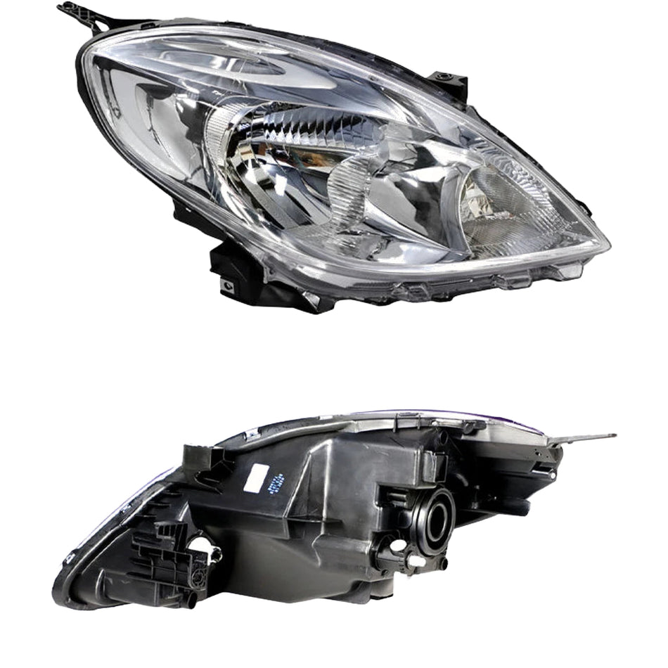 Nissan Almera N17 (2012 - 2014) Chrome OEM Style Headlights LH + RH