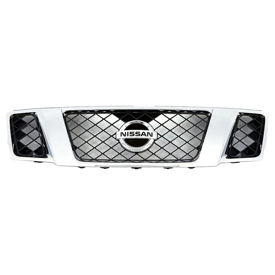 Nissan Navara D40 (2010 - 2015) Chrome Grille
