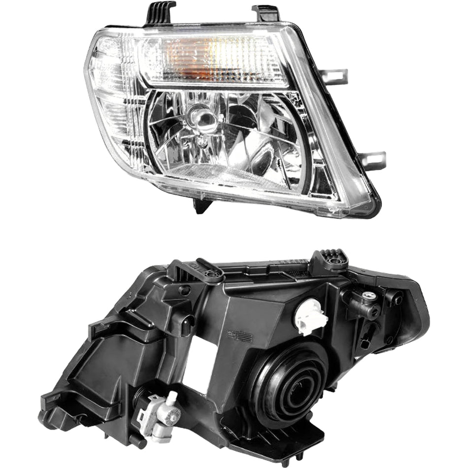 Nissan Navara D40 (2010 - 2015) OEM Style Headlights LH + RH