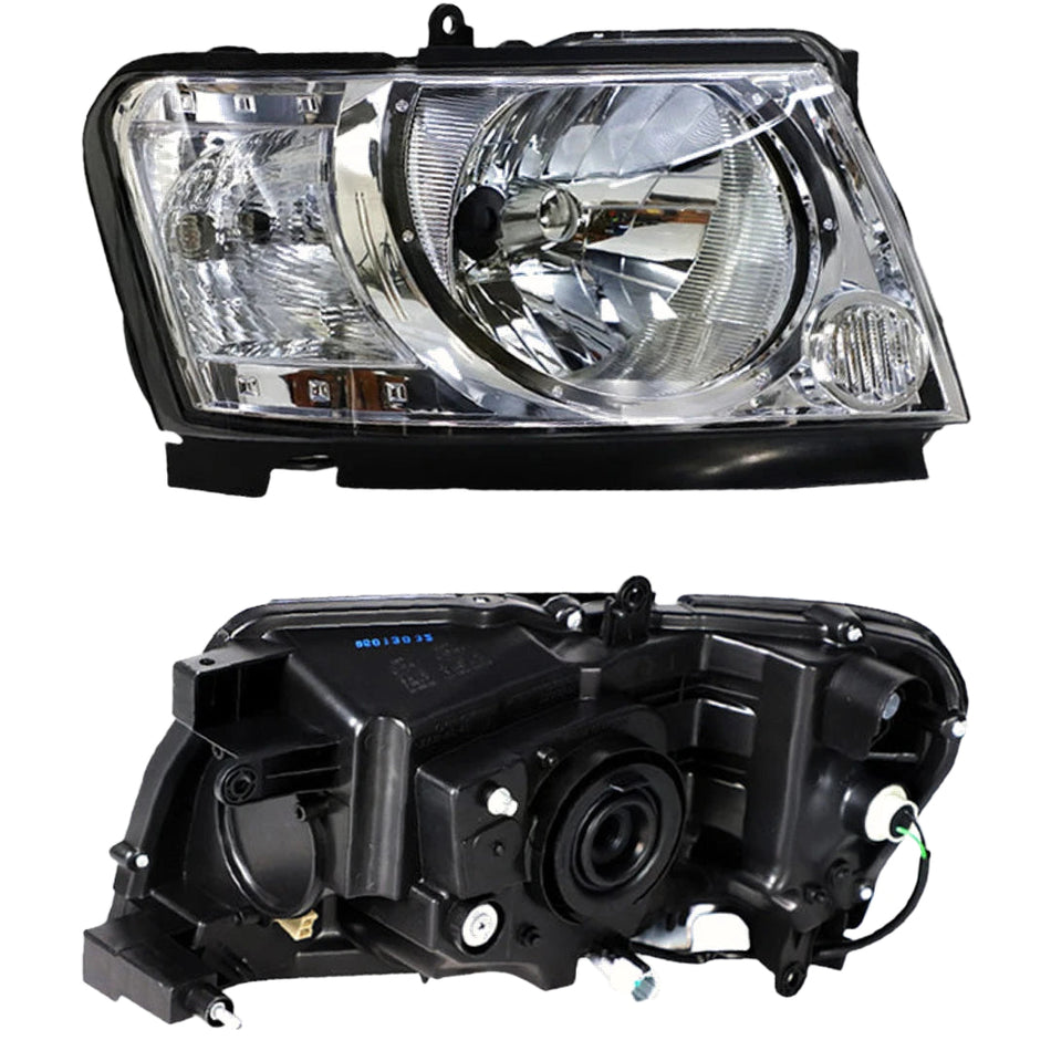 Nissan Patrol GU3 Y61 Wagon (2004 - 2016) OEM Style Headlights LH + RH