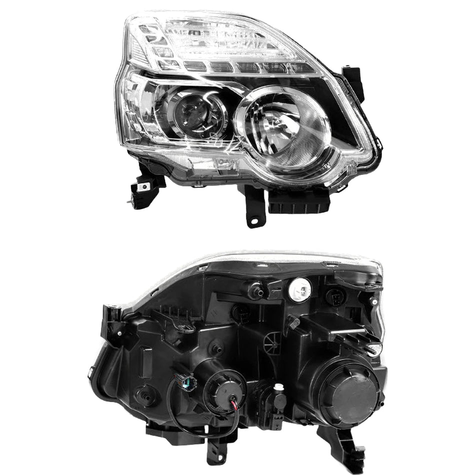 Nissan X-Trail T31 Series 2 (2010 - 2014) OEM Style Xenon Headlights LH + RH