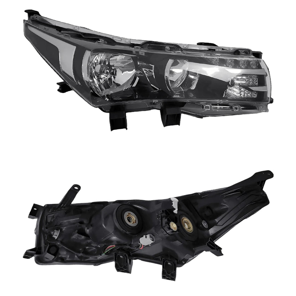 Toyota Corolla ZRE172 (2013 - 2016) OEM Style Non-LED Headlights LH + RH