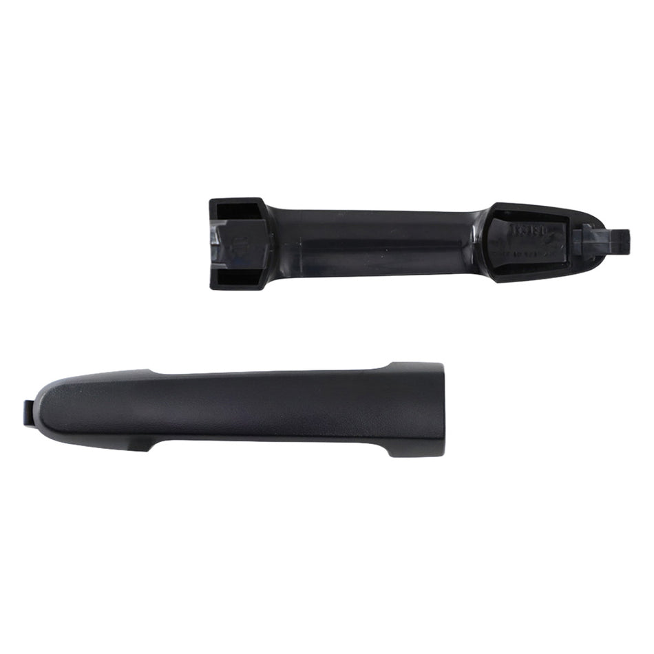 Toyota HiLux N70 (2008 - 2012) Rear Black Outer Door Handles LH + RH