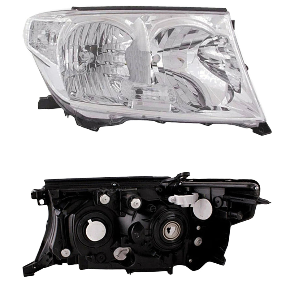 Toyota LandCruiser 200 Series (2007 - 2015) OEM Style Headlights LH + RH