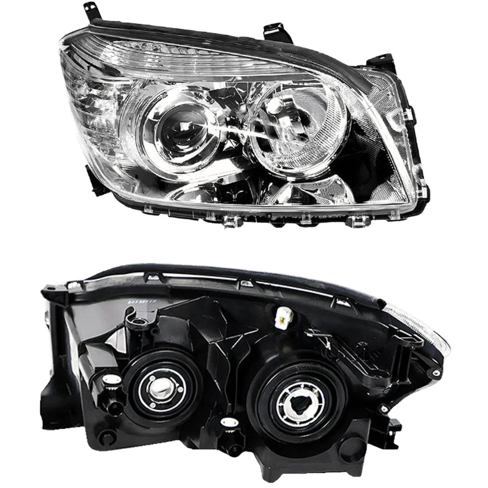 Toyota RAV4 XA30 / ACA30 Series 1 (2005 - 2008) Chrome Headlights LH + RH