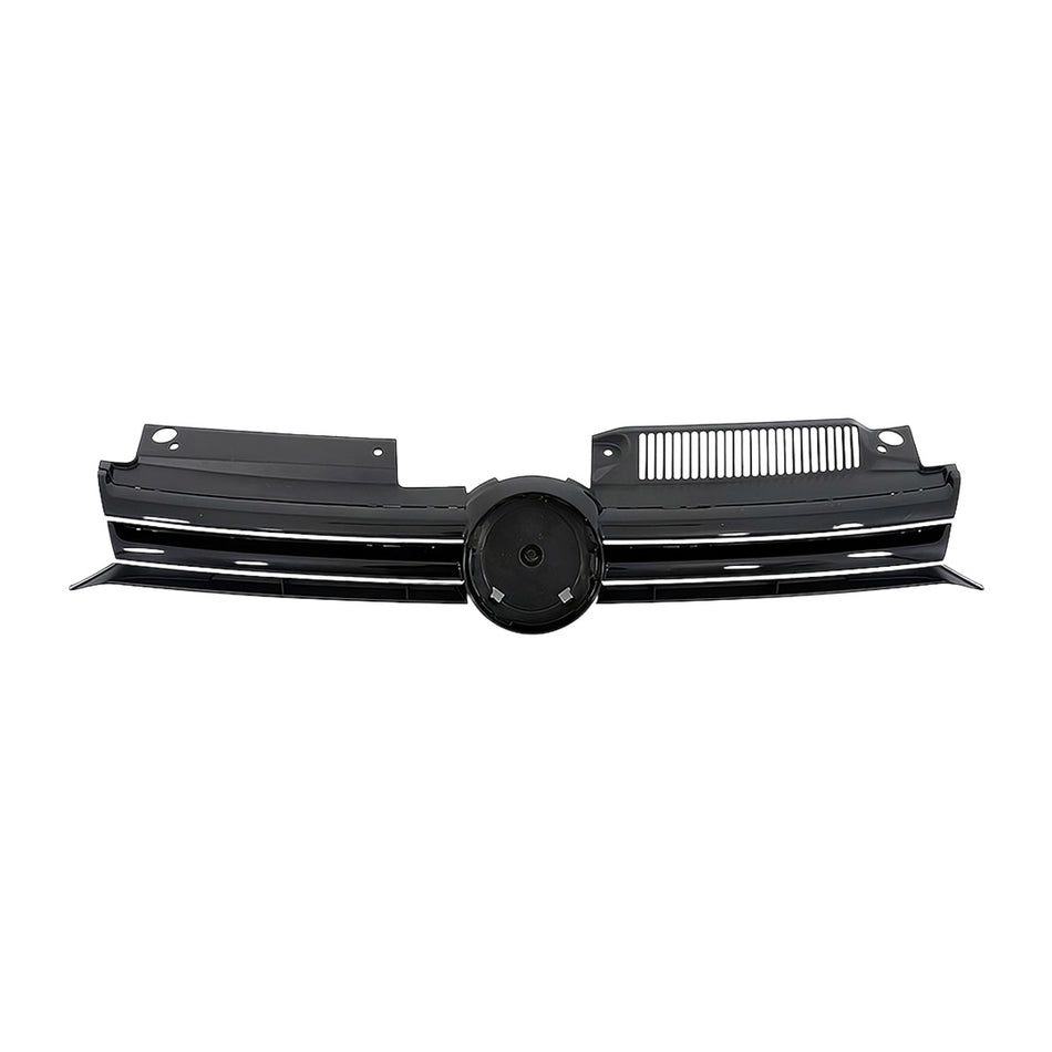 Volkswagen Golf MK6 (2008 - 2012) Black/Chrome Grille
